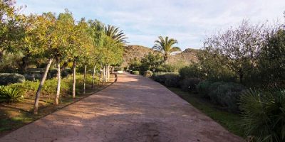 Jardin botánico del albardinal en cabo de gata en almeria